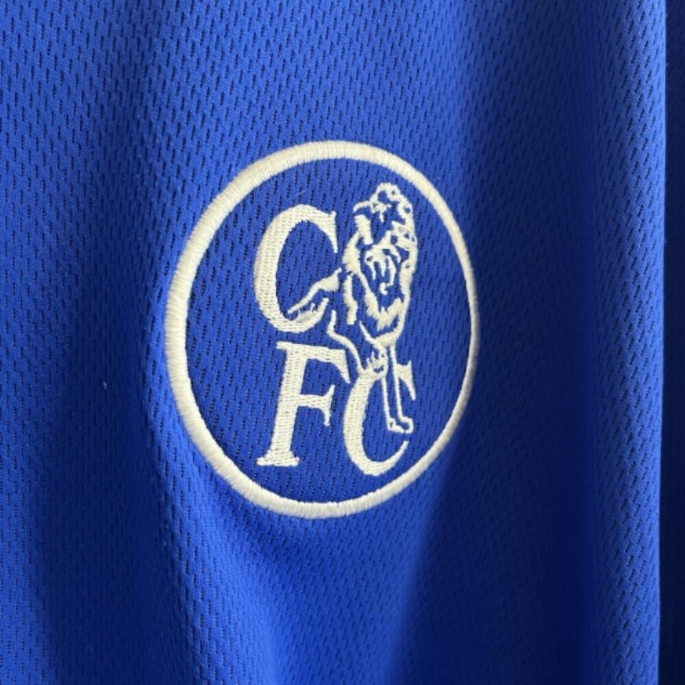 Chelsea 2003-2005 Home Soccer Jersey Uumbro Size Large Reversible - Picture 11 of 14